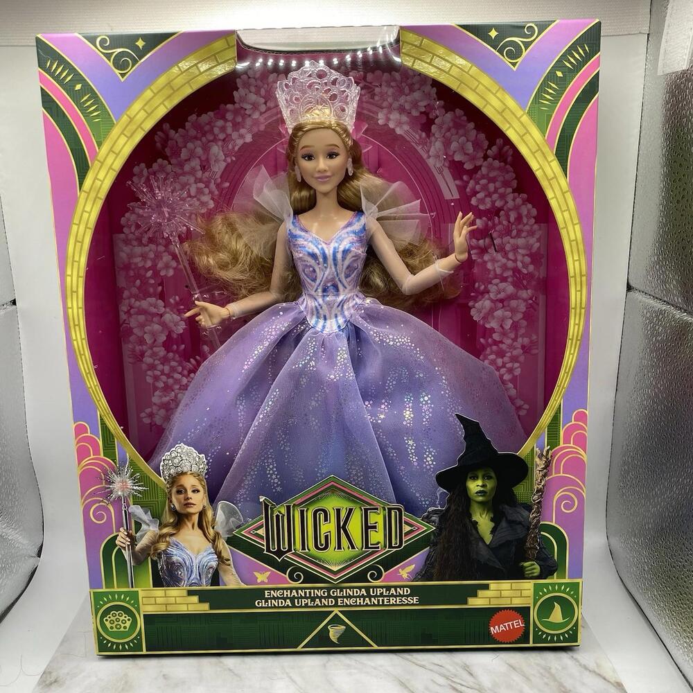 Wicked For Good Enchanting Glinda Upland Deluxe Doll BLUE DRESS